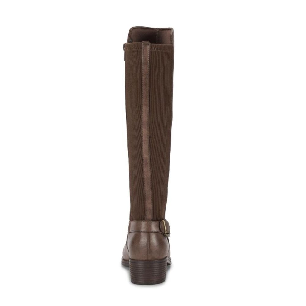 BARETRAPS Womens Brown Goring Mckayla Round Toe Block Heel Riding Boot 6.5 M WC - Picture 2 of 4
